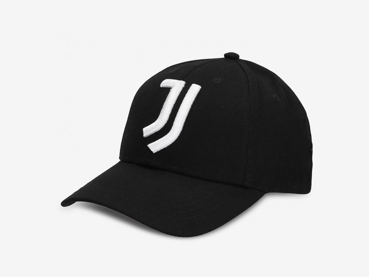 JUVE CAPPELLINO NERO LOGO, KID | Ellepiu